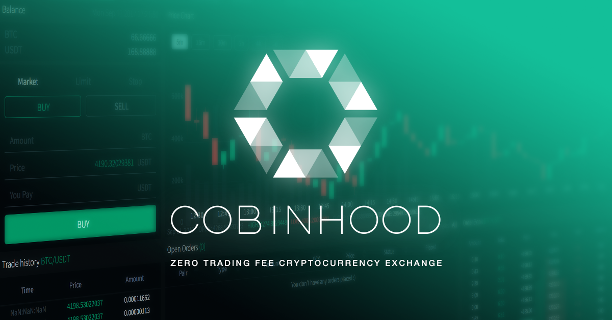 Bitsgap meets the zero fee Cobinhood cryptocurrency exchange