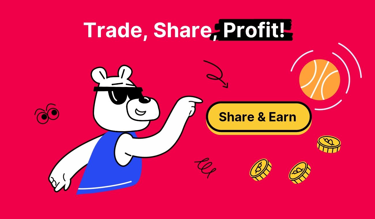 Share Your Awesome Trading Results on Bitsgap with Share & Earn