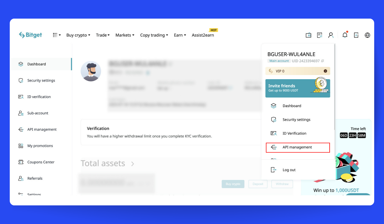 Pic. 1. Navigate to API Management first.