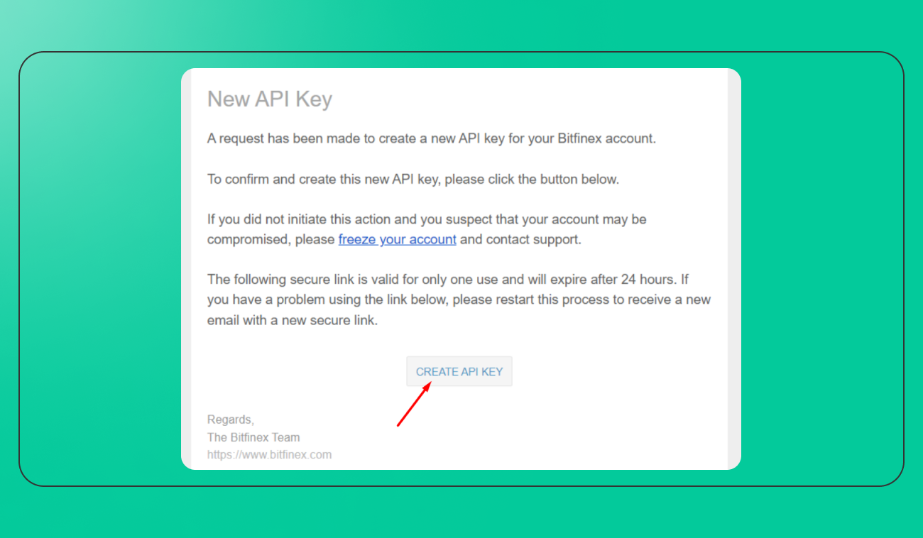 Pic. 3. Click on [Create API Key]