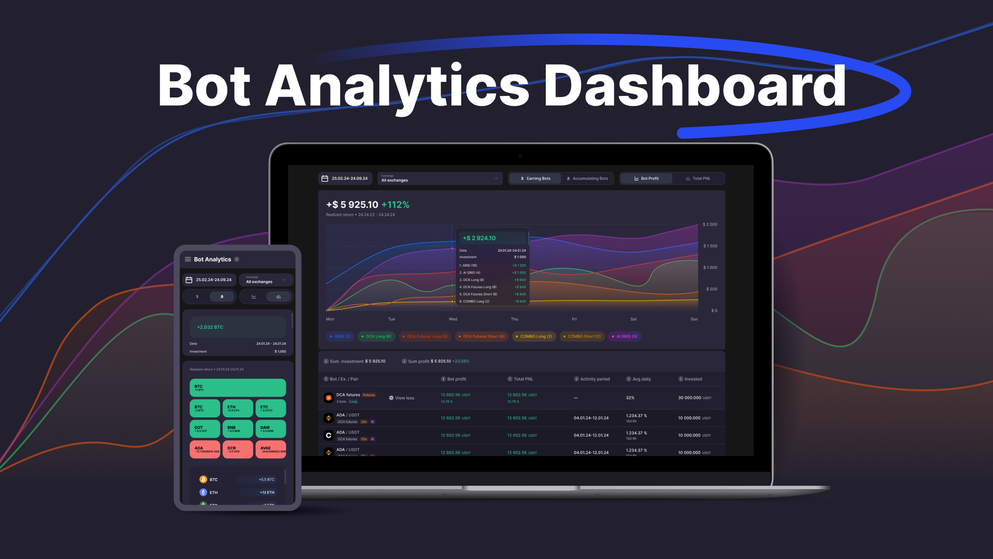 Bitsgap Launches Bot Analytics Dashboard to Empower Crypto Traders with Advanced Performance Analytics