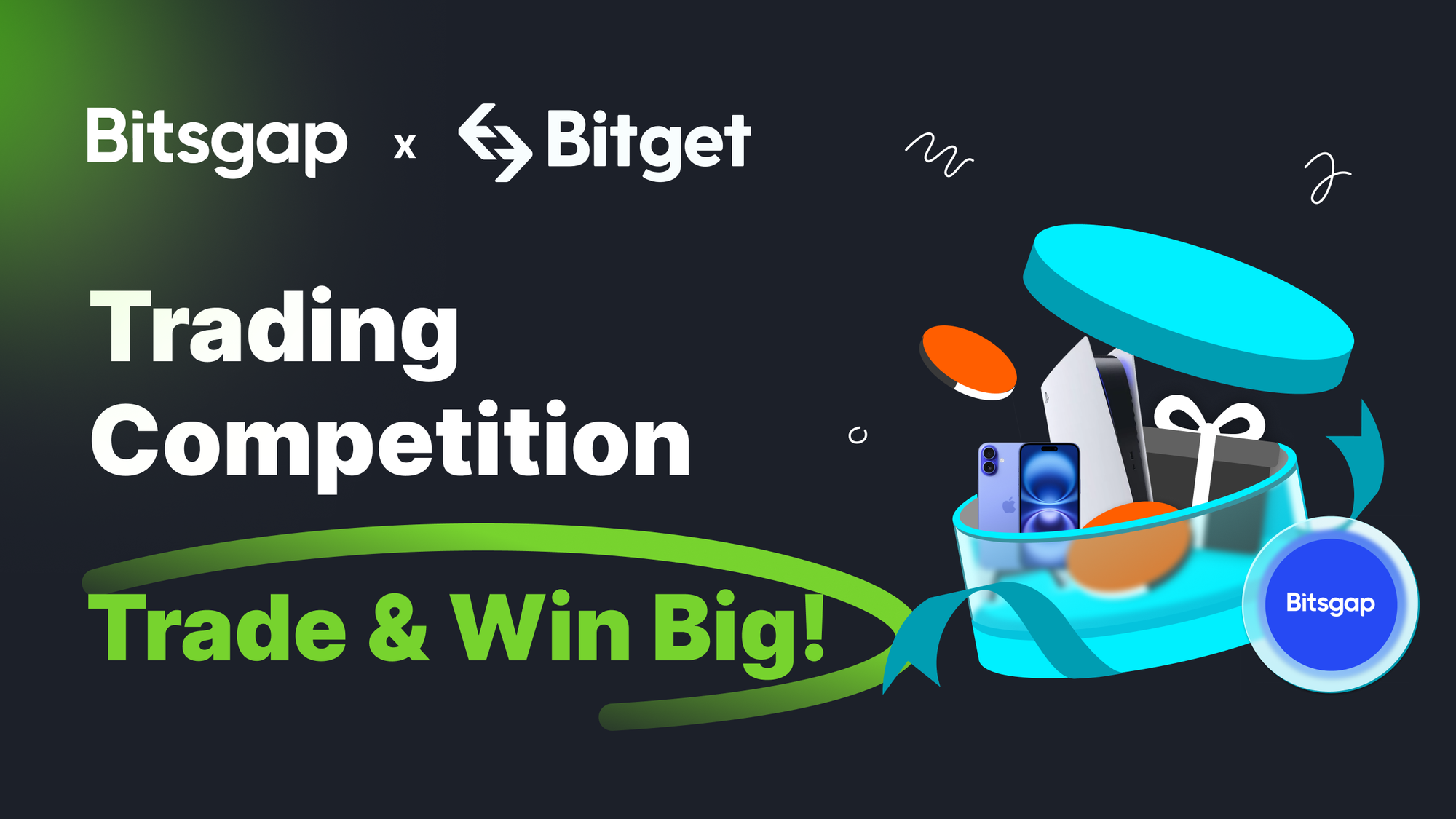 Get Ready to Win Big with the Bitsgap and Bitget Trading Competition!