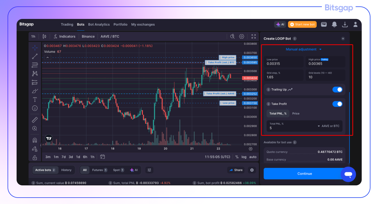 LOOP Bot: Where Position Trading Meets Compound Growth-4