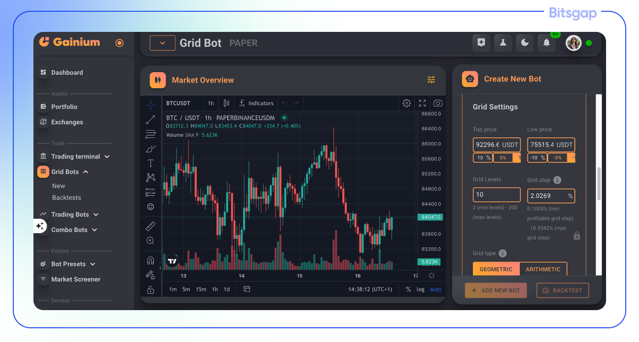 Bitsgap vs Gainium: Which Trading Platform Comes Out on Top?-7