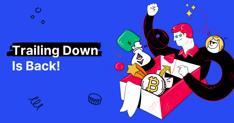 Win on Downtrend With Updated Bitsgap’s Trailing Down