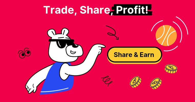 Share Your Awesome Trading Results on Bitsgap with Share & Earn