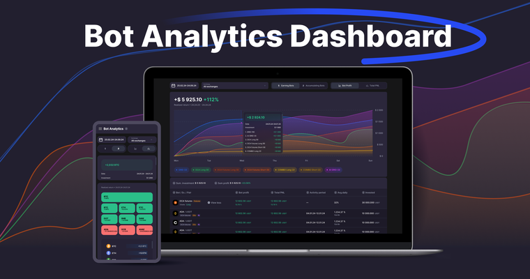 Bitsgap Launches Bot Analytics Dashboard to Empower Crypto Traders with Advanced Performance Analytics