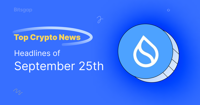 SUI Leads Layer 1 Gains as TVL Crosses $1 Billion: News of September 25, 2024