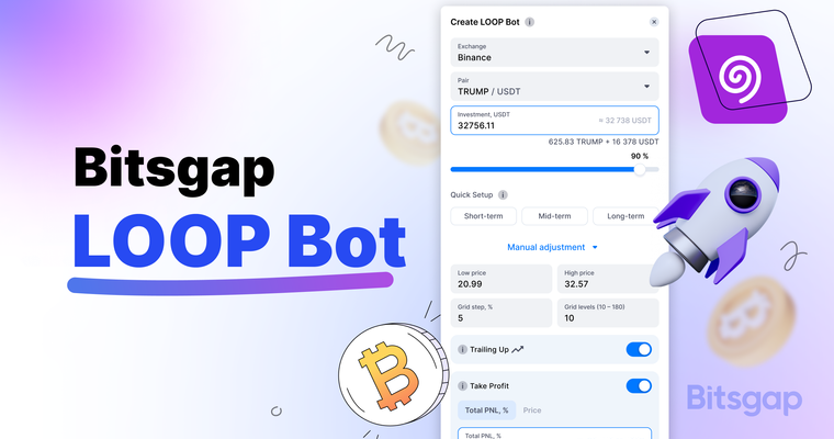 Bitsgap Launches Innovative LOOP Bot to Transform Crypto Trading