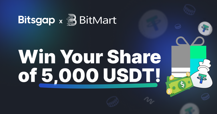 Bitsgap and BitMart Team Up for a Trading Showdown: Win Your Share of 5,000 USDT!