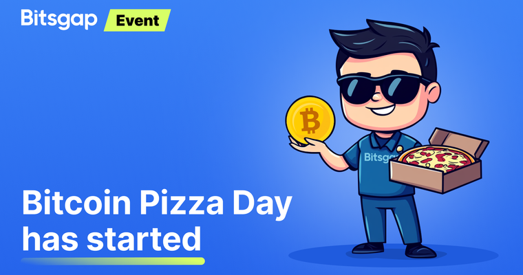 Celebrate Pizza Day with Bitsgap: Share Your Bitcoin Story & Win!