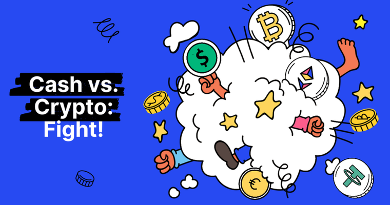 La battaglia delle valute: moneta fiat contro criptovaluta