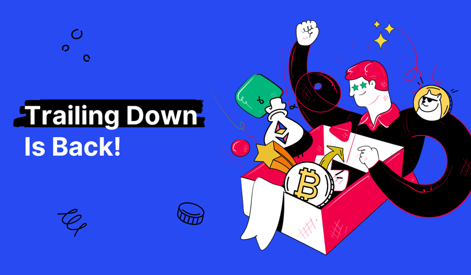 Win on Downtrend With Updated Bitsgap’s Trailing Down