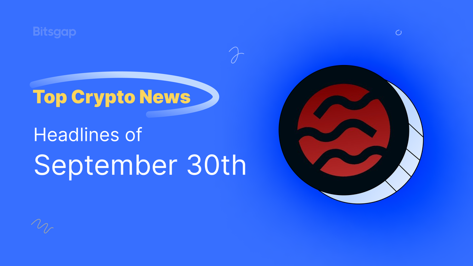 Crypto Market Highlights: FTX Surge, ETH Fees, and Top Token Unlocks: News of September 30, 2024