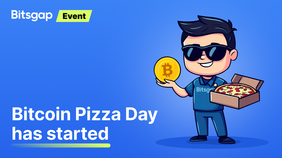 Celebrate Pizza Day with Bitsgap: Share Your Bitcoin Story & Win!