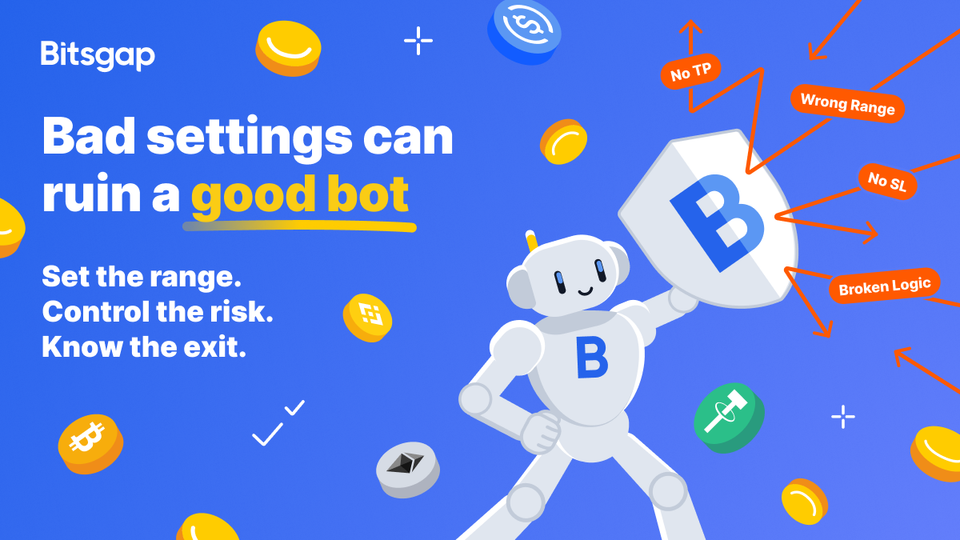 How to Choose Crypto Trading Bot Settings in 2026: Range, Investment, Stop Loss, and Take Profit
