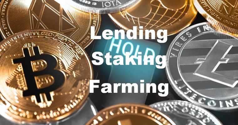 Лендинг, стейкинг и фарминг